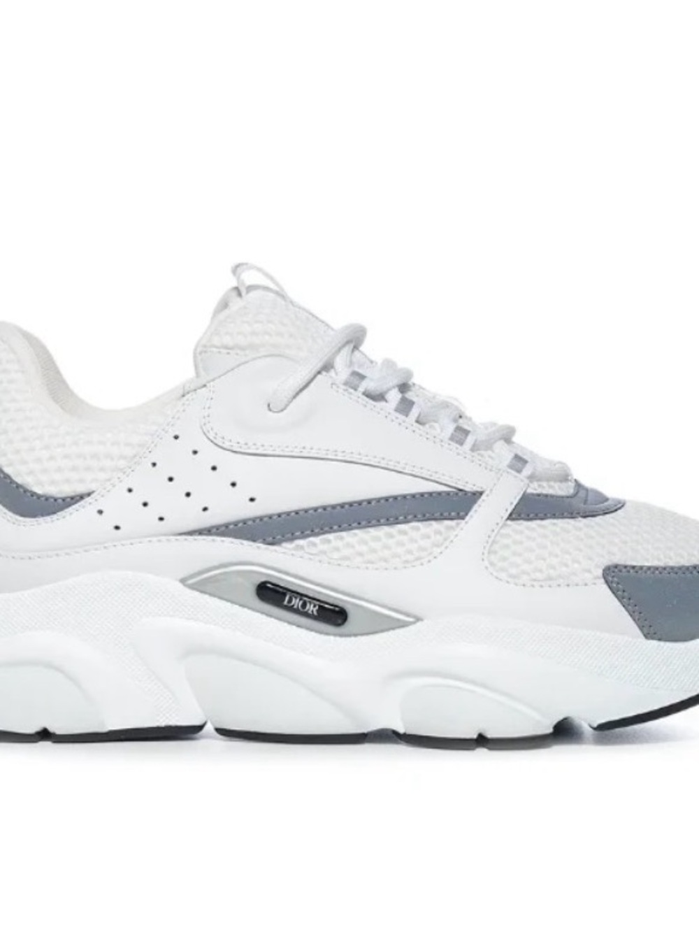 Dior b22 White & Gray Chunky Sneaker size 12 men